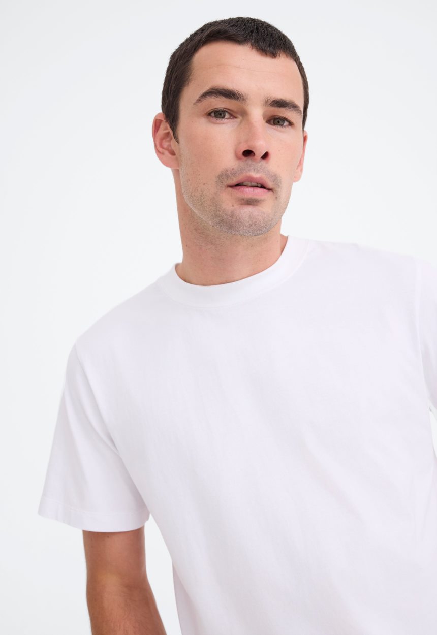 Jac + Jack Mills Cotton Tee - White